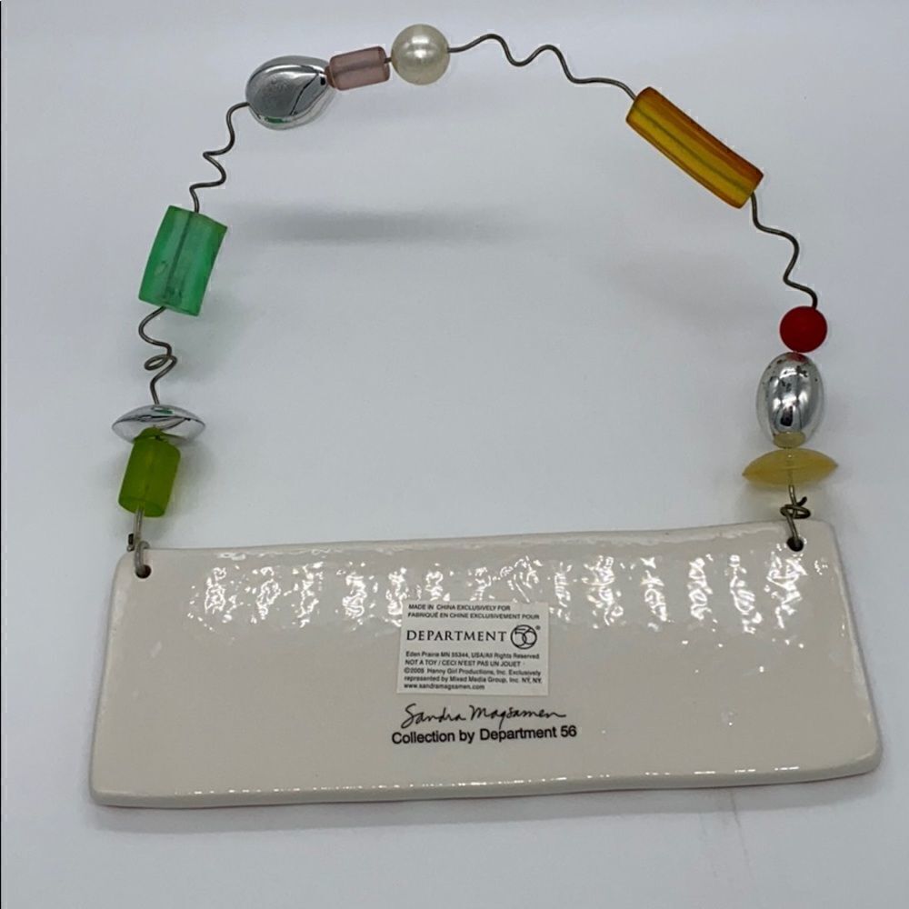 Department 56 Collection Hanging Sign - Picture 2 of 4